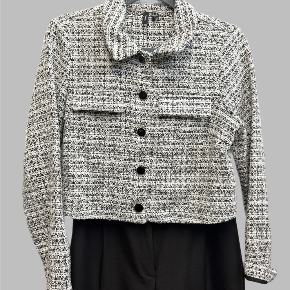 Vero Moda Monochrome Tweed Blazer